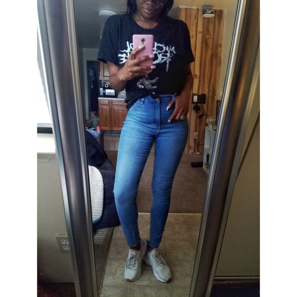 H&M Denim - H&M Highwaist Skinny Jeans